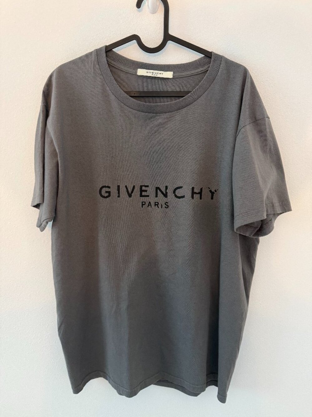 (Never Wore) Givenchy Black Broken Logo Tee